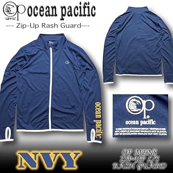 OCEAN PACIFIC - [オーシャンパシフィック] ラッシュガード フルジップ ステッチライン 4L Amazon.co.jp: [オーシャンパシフィック] ラッシュガード
